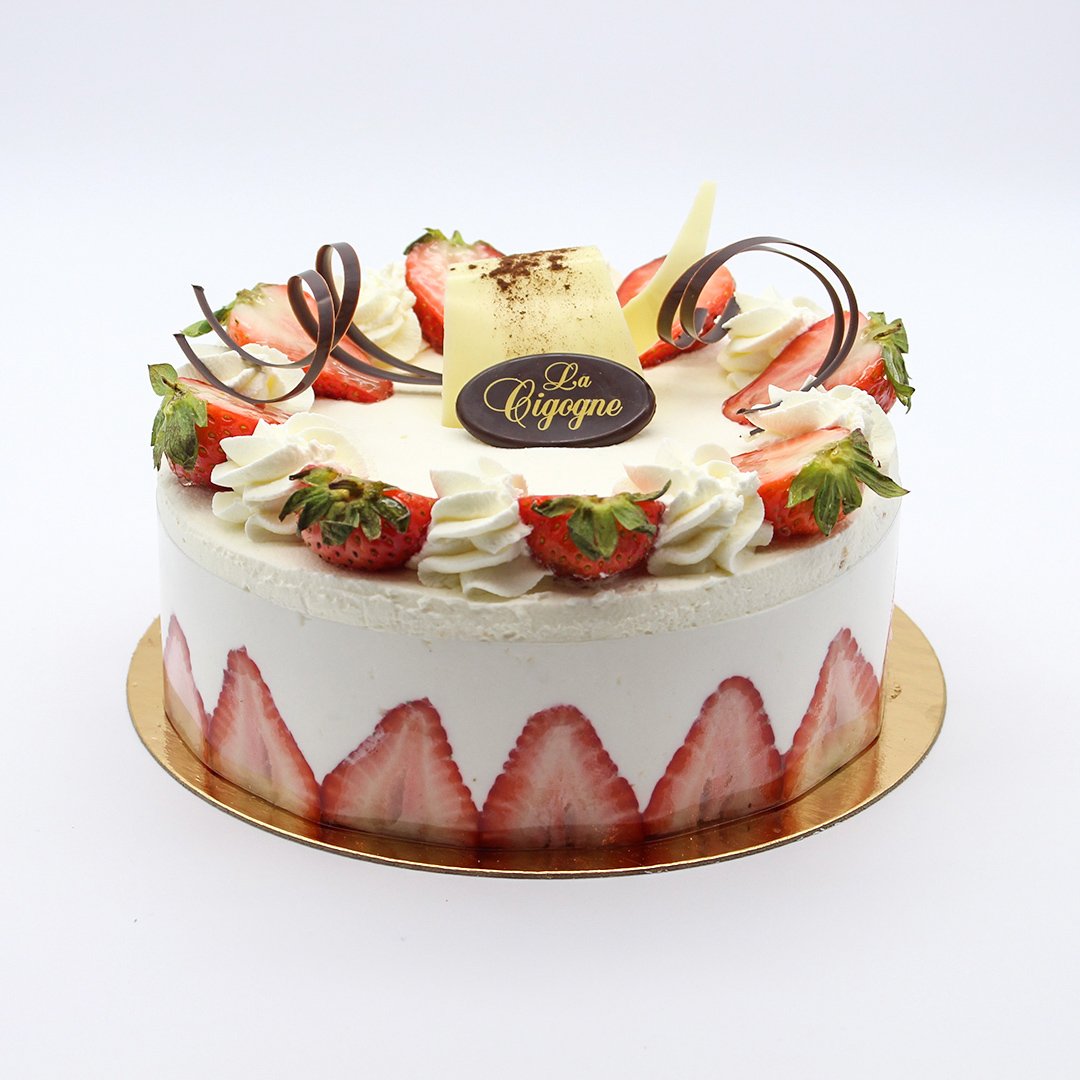 Patisserie La Cigogne Strawberry Short Cake